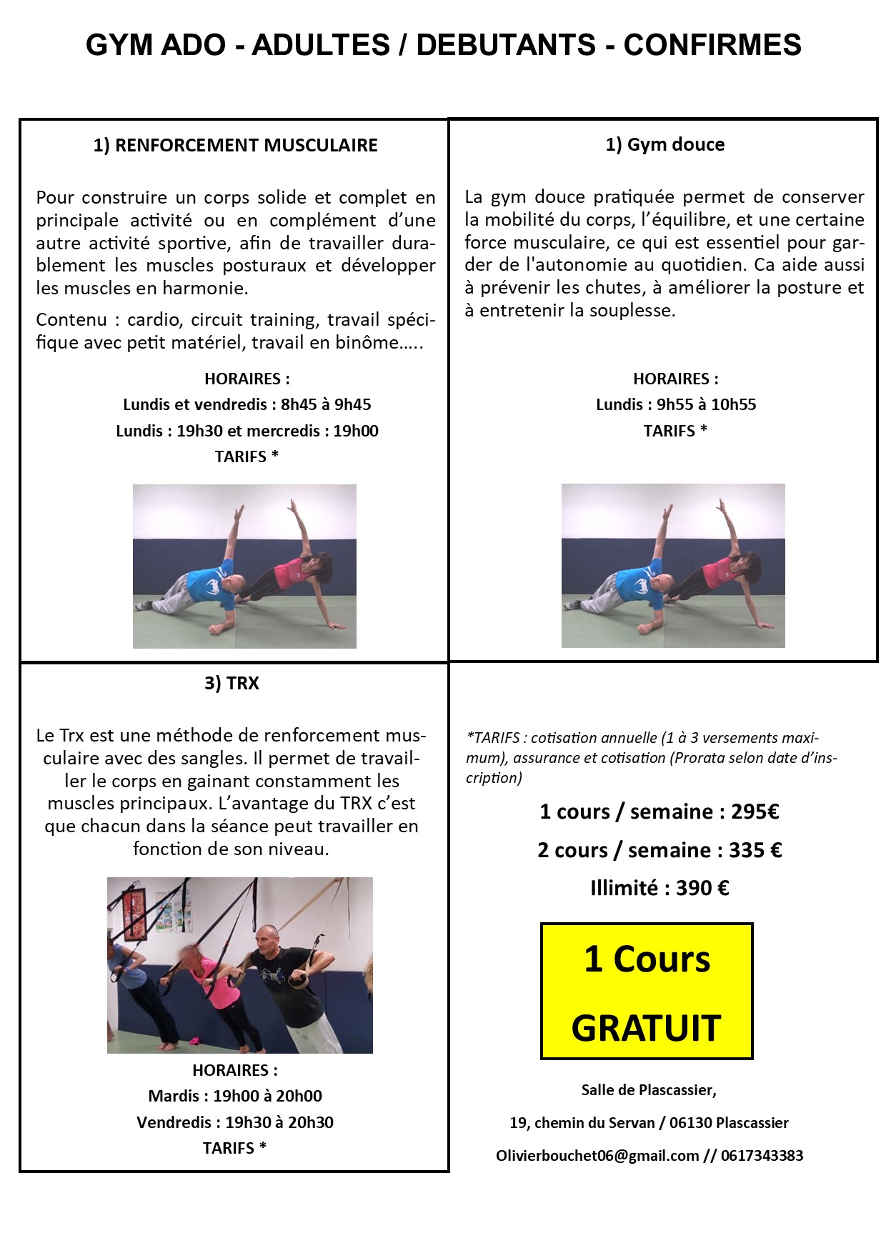 gym et trx 2026